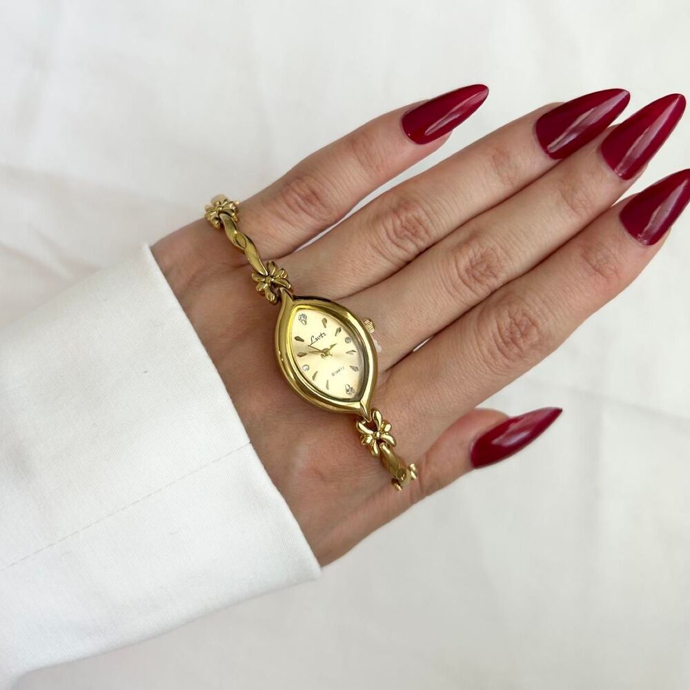Vintage Inspired Luxury Gold Tone Watch